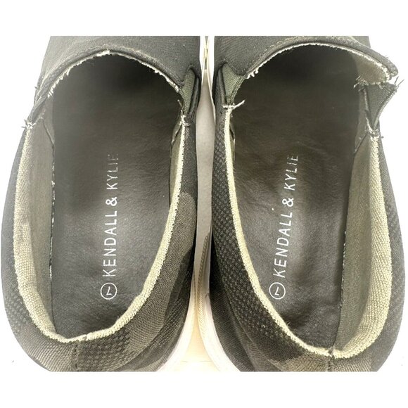 KENDALL + KYLIE Womens Shoes Platform Fashion Sneakers Green Camouflage Size 7 - Picture 8 of 12